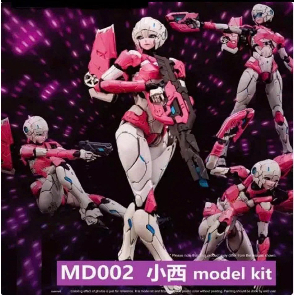 [CÓ SẴN] MD002 Arcee Transformers Mecha Girl Model Kit
