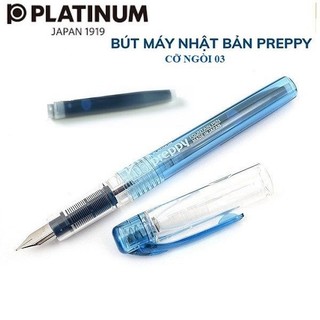 [Hàng chính hãng] Bút máy Nhật Platinum Preppy 03 / Combo 5 Chiếc / Combo 5 Ống Mực