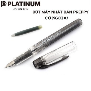 [Hàng chính hãng] Bút máy Nhật Platinum Preppy 03 / Combo 5 Chiếc / Combo 5 Ống Mực