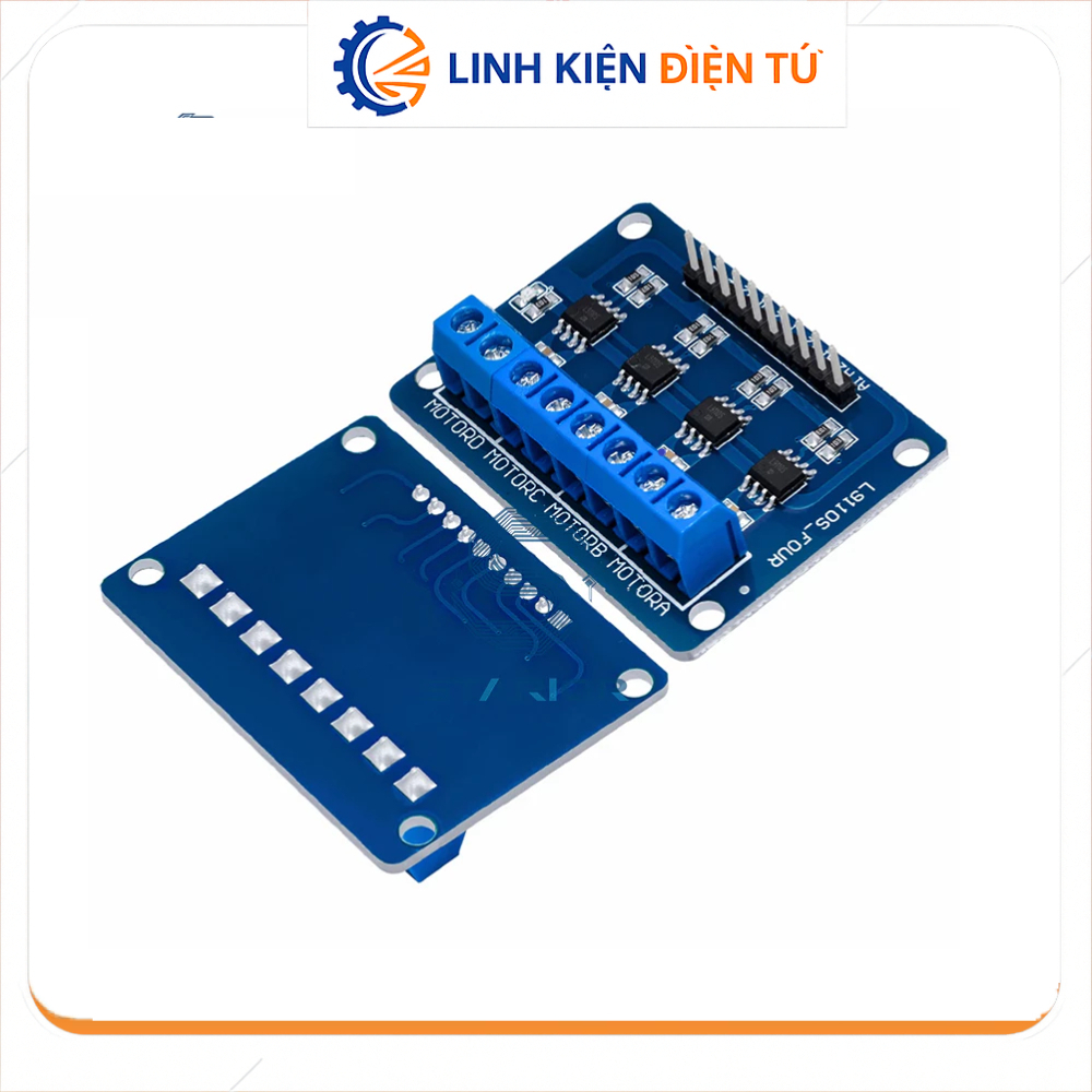 [Linh Kiện Điện Tử][G117] Mạch Điều Khiển Động Cơ 4 Kênh L9110S