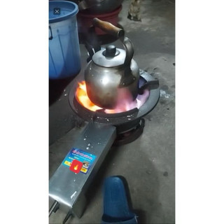 bếp nhớt thải vỏ gang D32 32cm   đun dầu nhớt xe . dầu ăn đã qua sử dụn