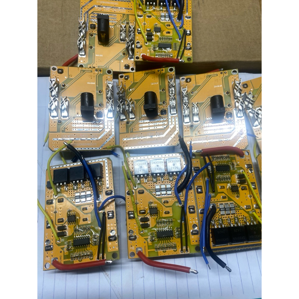 mạch pin 5s 21v 90a chân phổ thông MKT