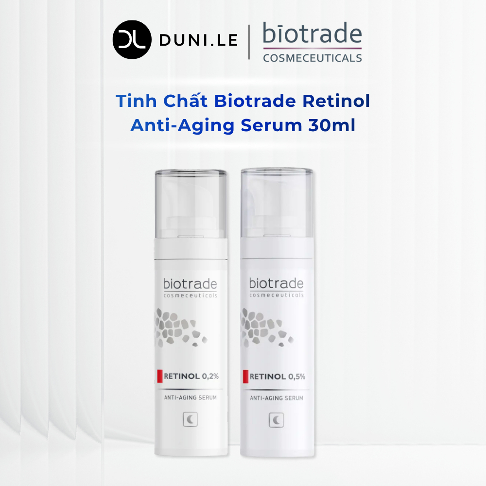 Serum Retinol Biotrade Anti-Age Serum Retinol 0.2% & 0.5% Tái Tạo Da Ít Kích Ứng | Duni Le Cosmetics