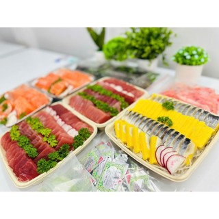 [HCM-GIAO HOẢ TỐC] combo 9x9 cá trích mix cá hồi