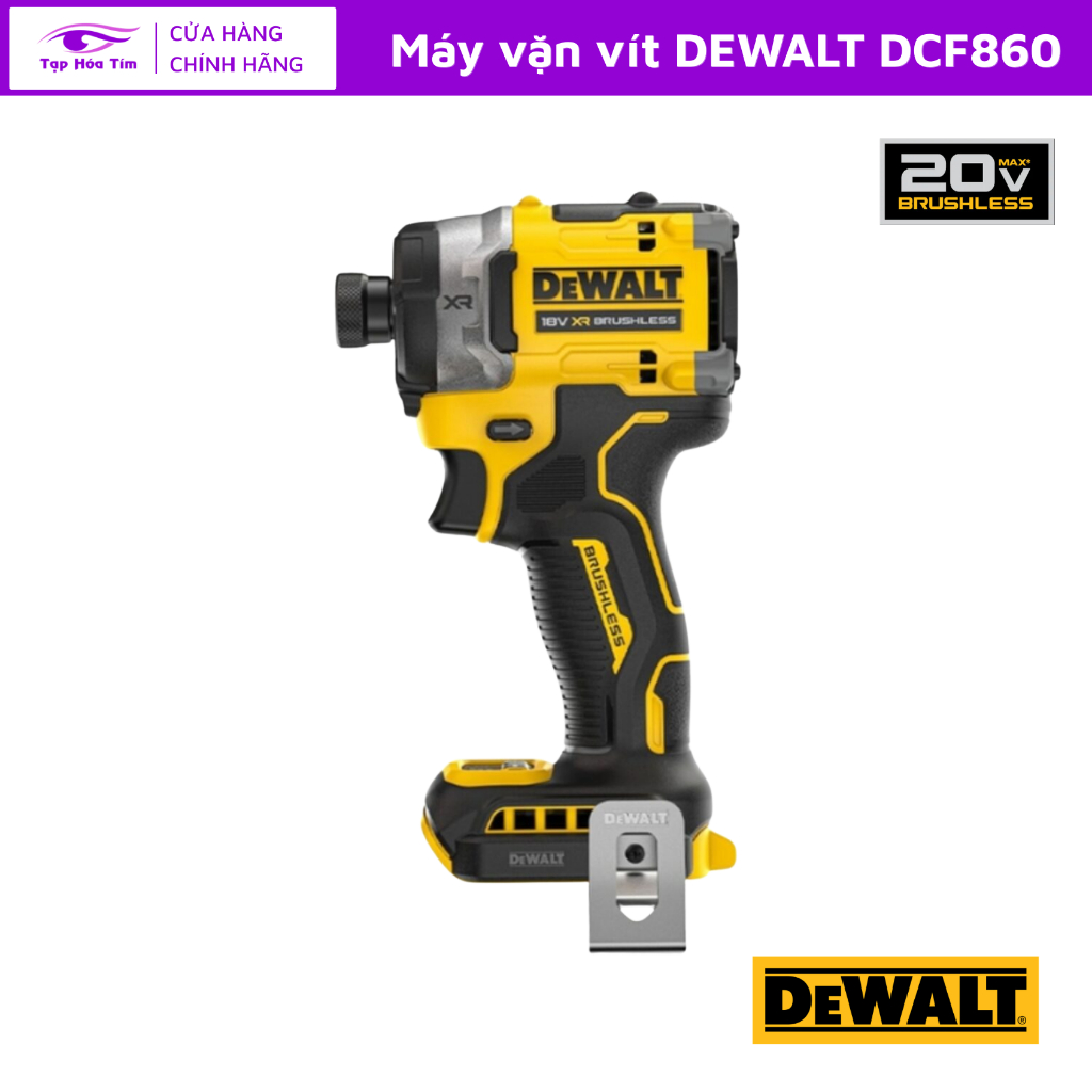 Máy bắt vít DEWALT DCF860 282Nm chính hãng (body)