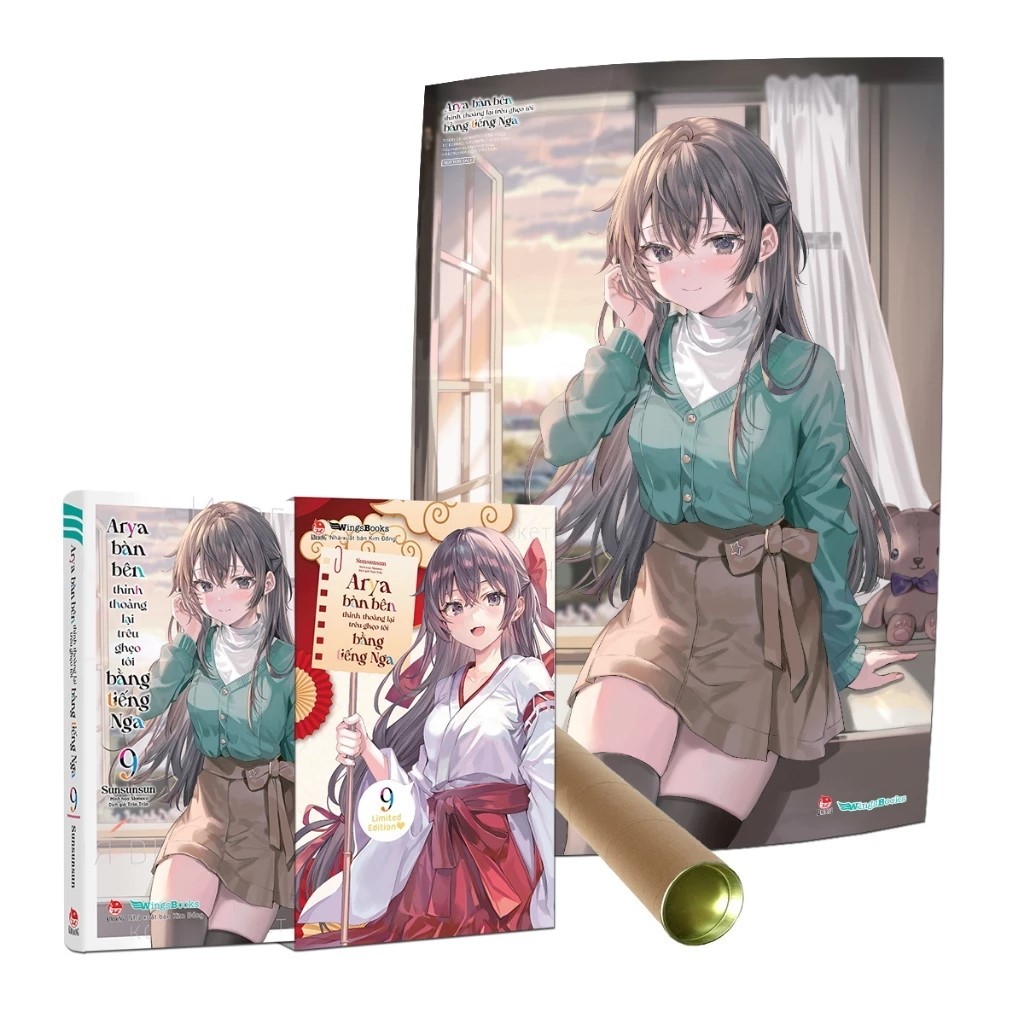 Truyện - Arya Bàn Bên Thỉnh Thoảng Lại Trêu Ghẹo Tôi Bằng Tiếng Nga - Tập 6,7,8,9 (Bản giới hạn+post