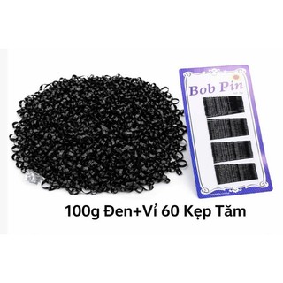 100 Gram Dây chun buộc tóc, Chun nịt buộc tóc ( Bản To)