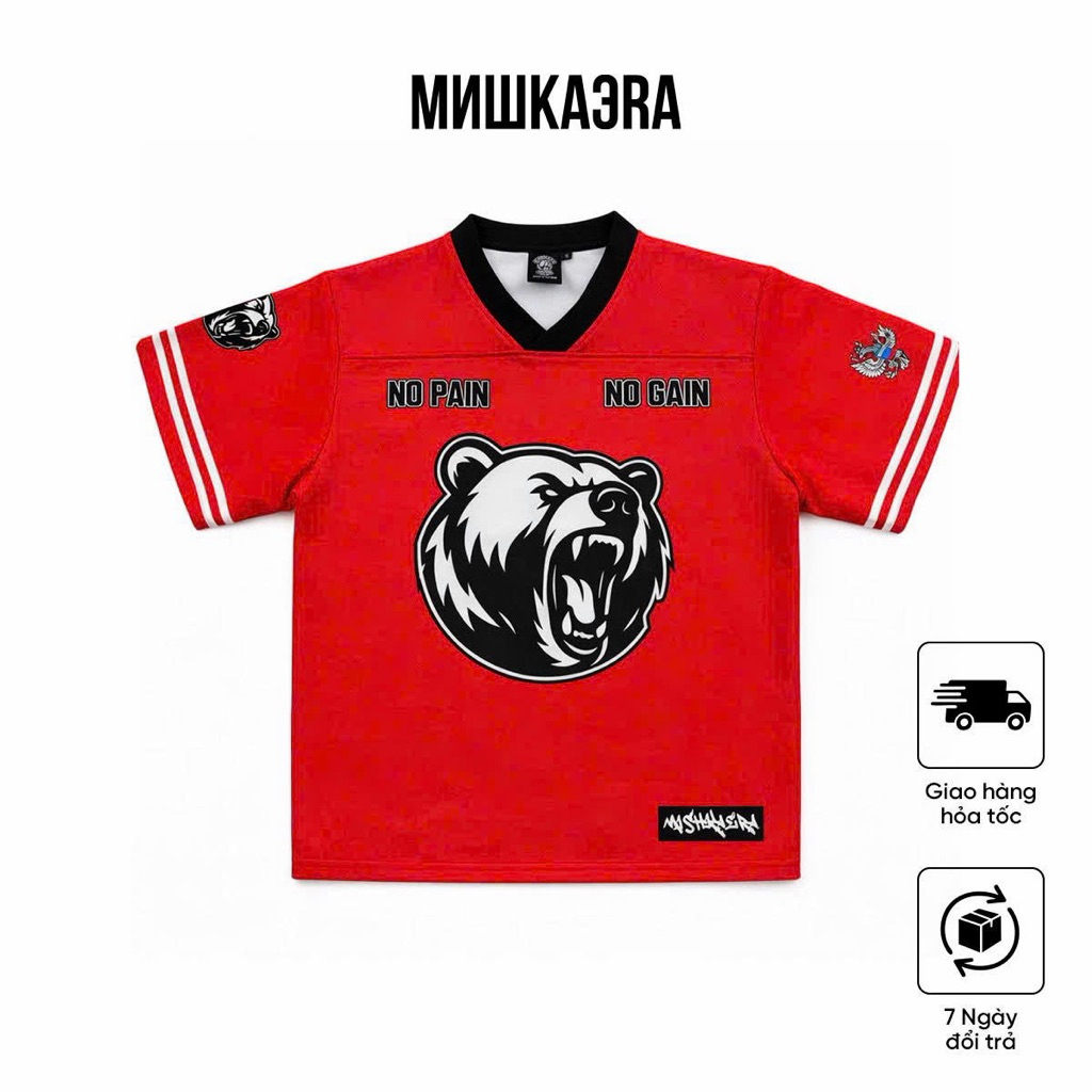 Áo Jersy Red T-shirt MISHKAERA