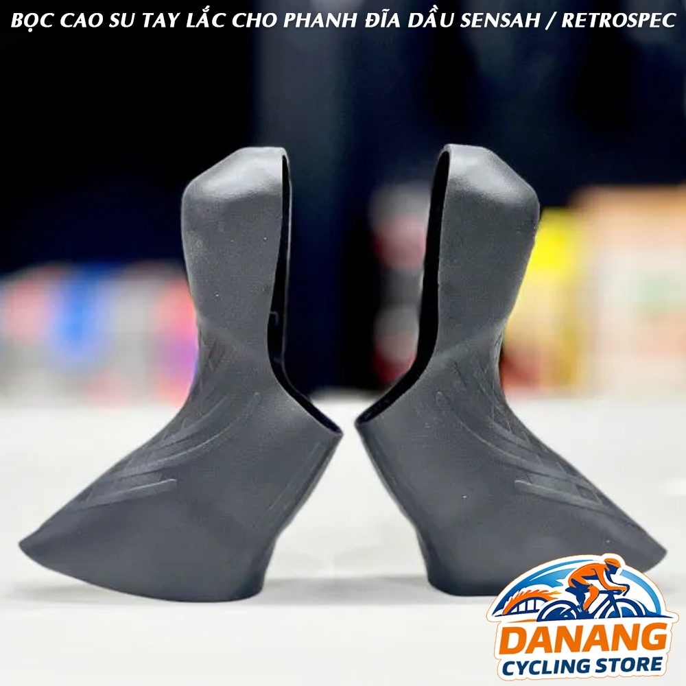 Bọc Cao Su Tay Đề Lắc Xe Đạp SENSAH – Dùng Cho Sensah / Retrospec (Phanh Đĩa Dầu HRD)