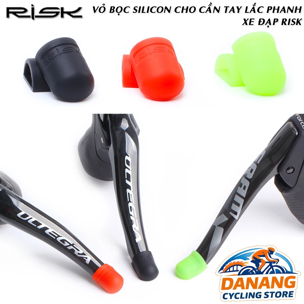 Vỏ Bọc Silicon RISK Cho Tay Lắc Phanh Xe Đạp