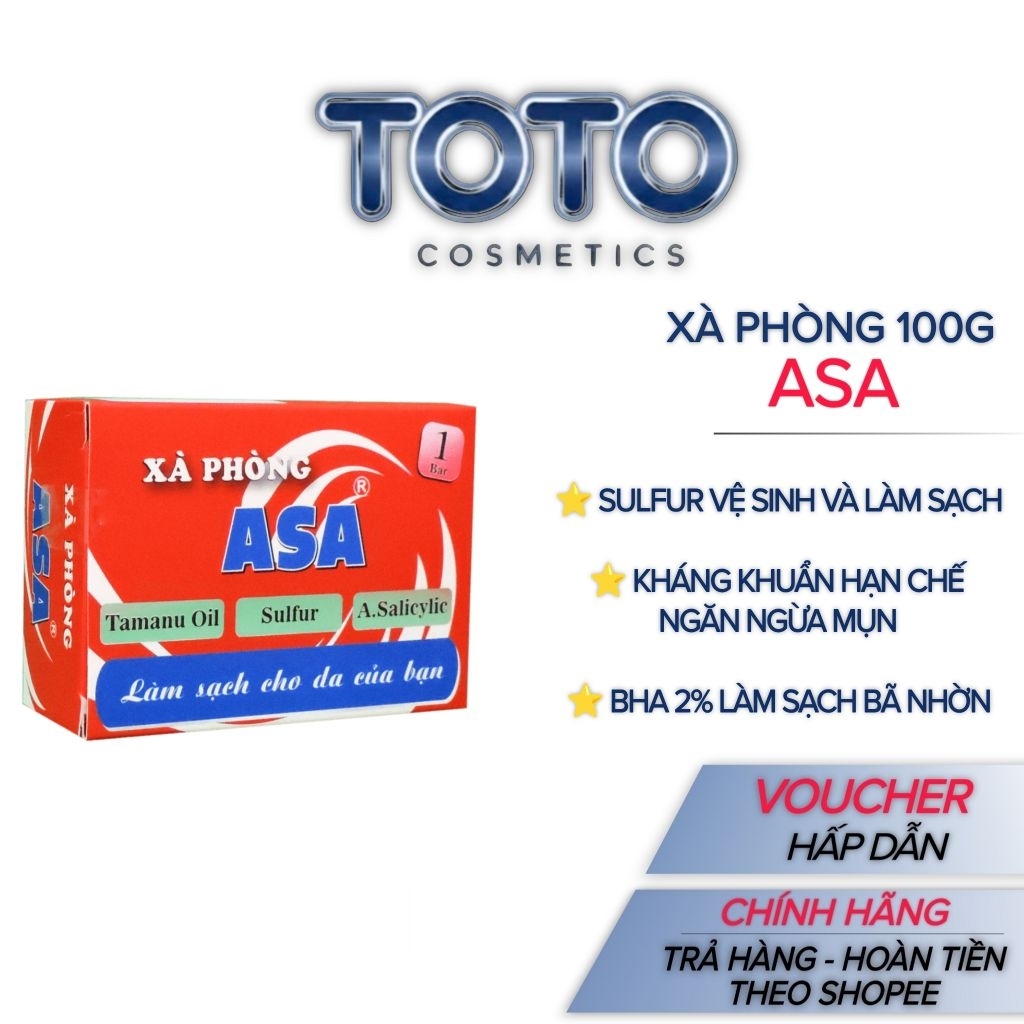 XÀ PHÒNG ASA 100G