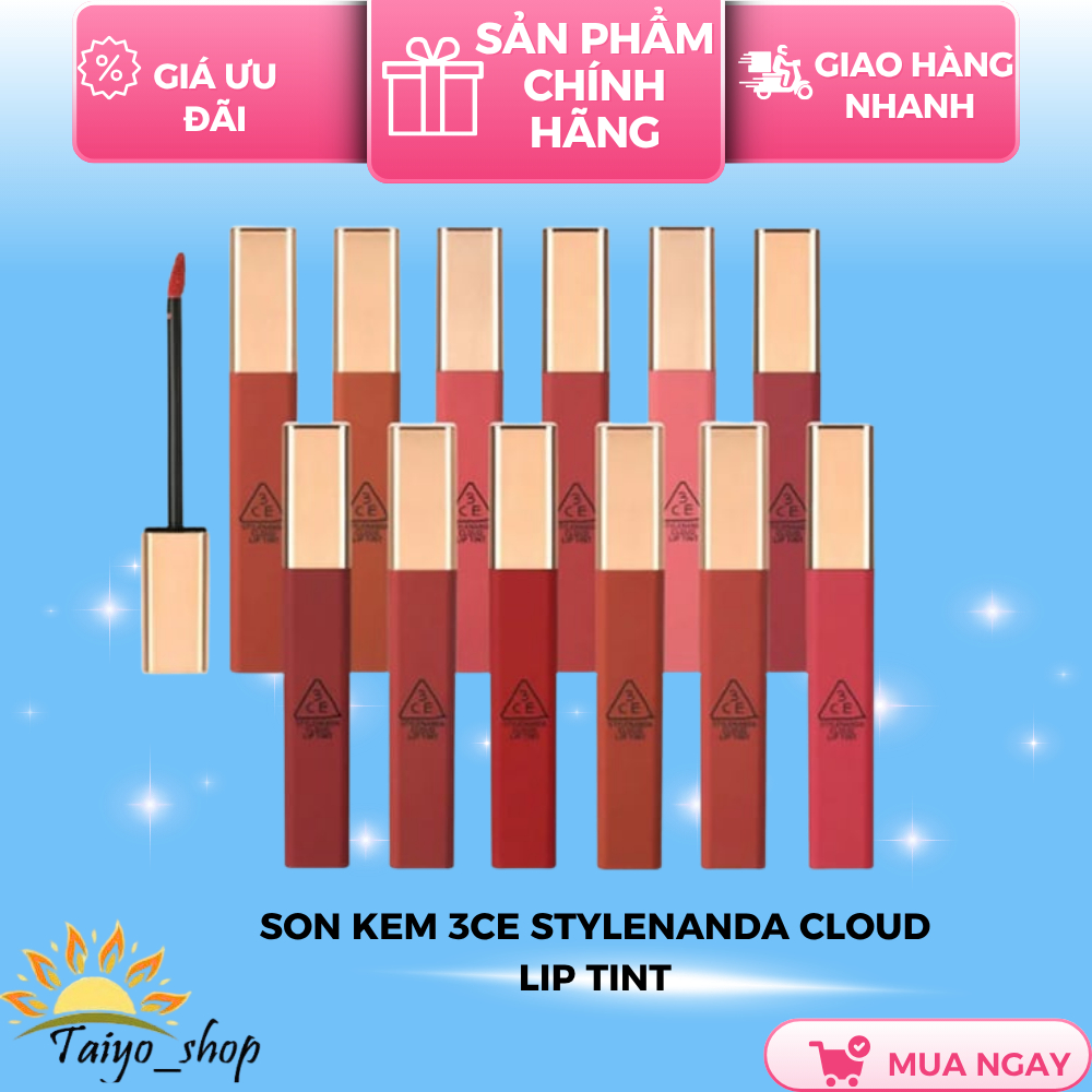 Son Kem 3CE Stylenanda Cloud Lip Tint