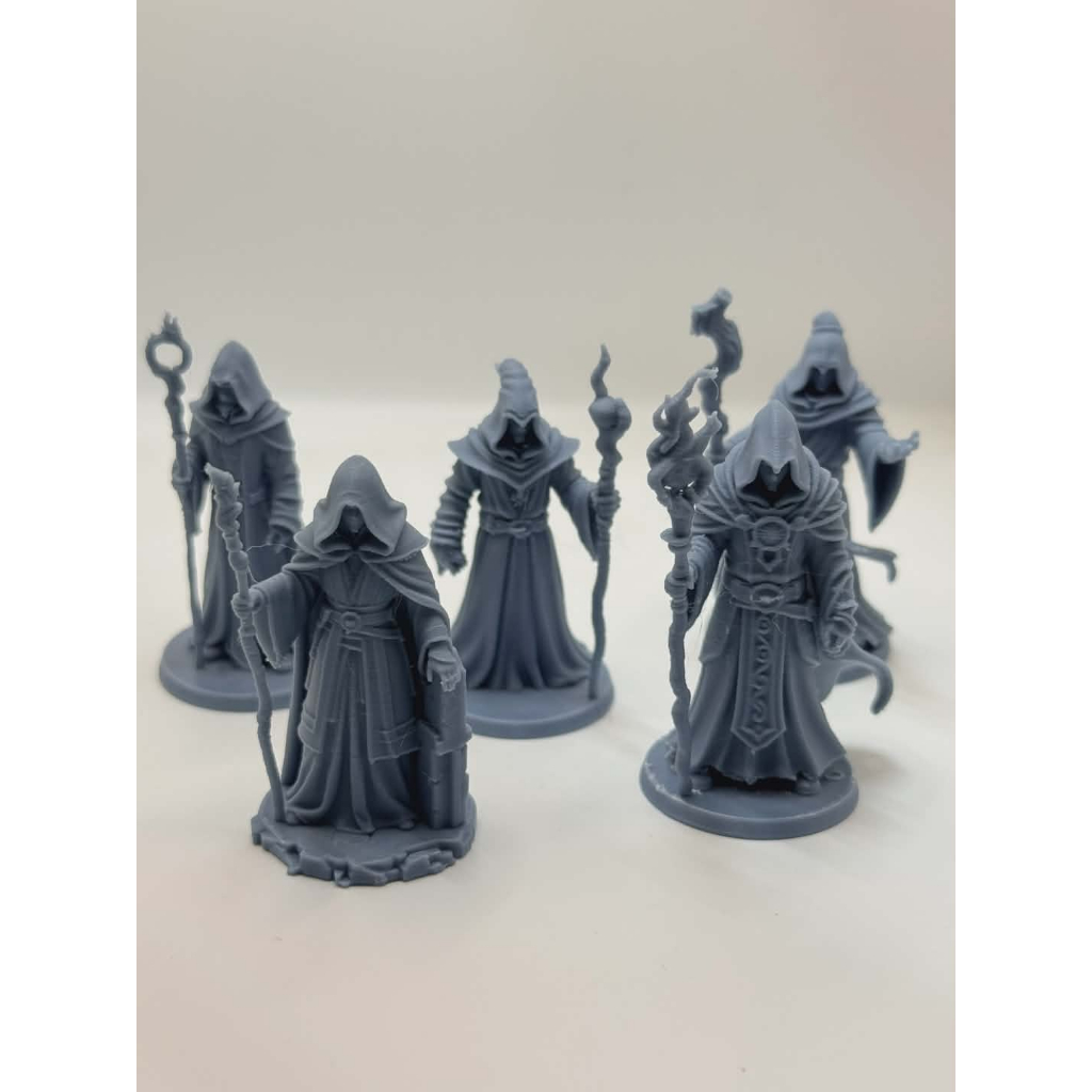 Mô Hình Miniature Pháp Sư Phù Thủy Đủ Mẫu - Dungeons and Dragons (DnD)
