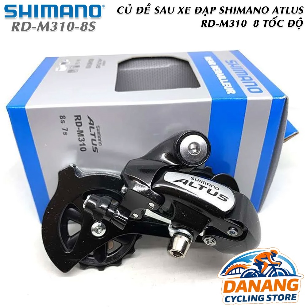 Củ Đề Sau Xe Đạp SHIMANO Altus RD M310 7/8 Tốc Độ – Full Box Chính Hãng