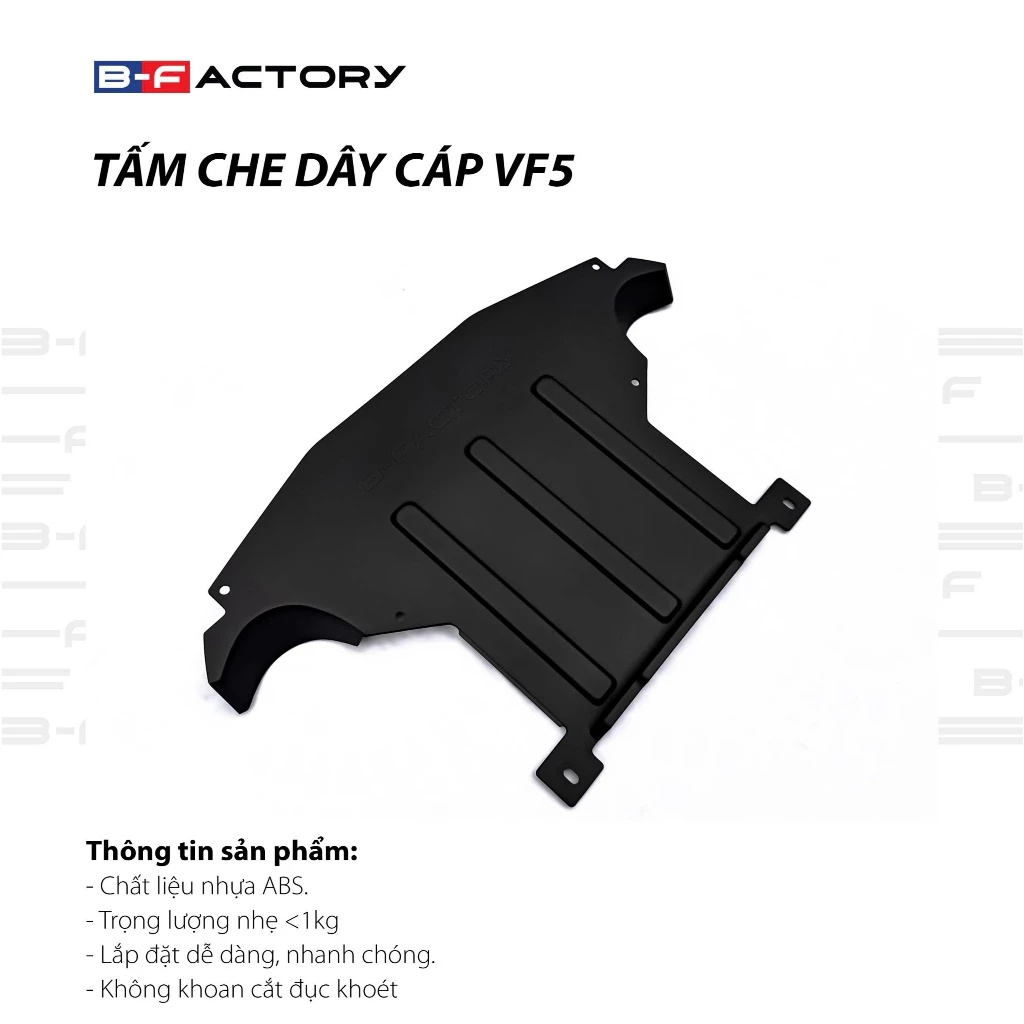 Tấm Che Dây Cáp hãng B-Factory cho xe Vinfast VF5