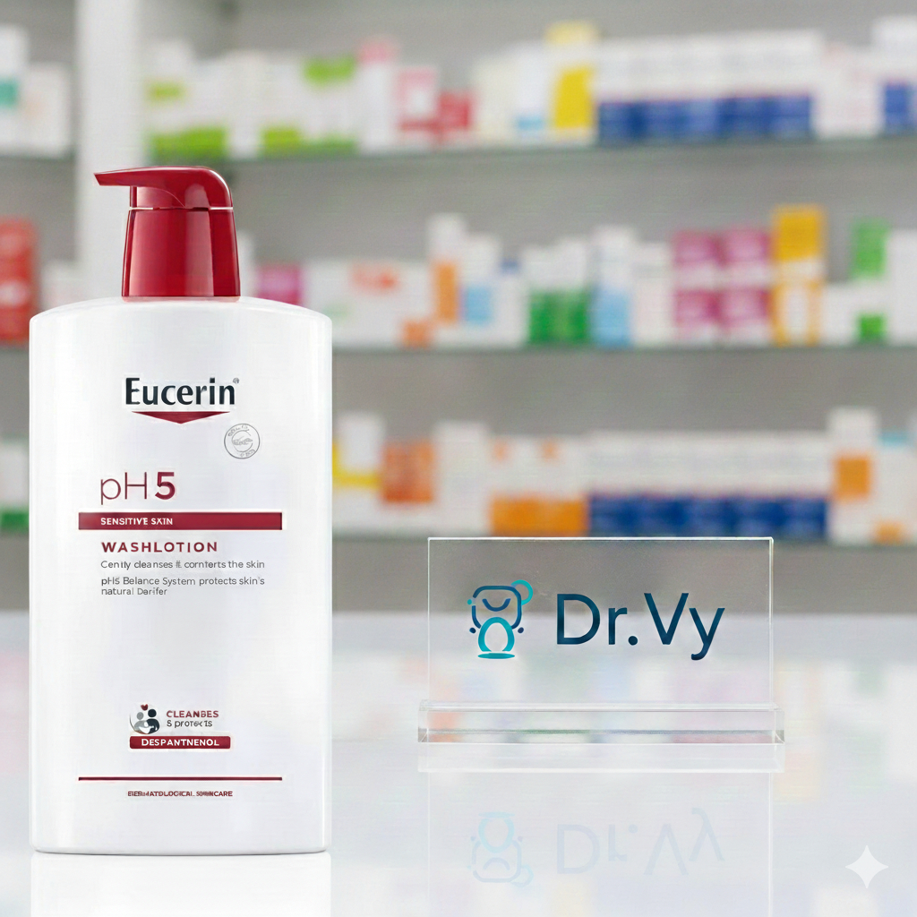 Sữa Tắm Eucerin pH5 Sensitive Skin Washlotion 1000ml