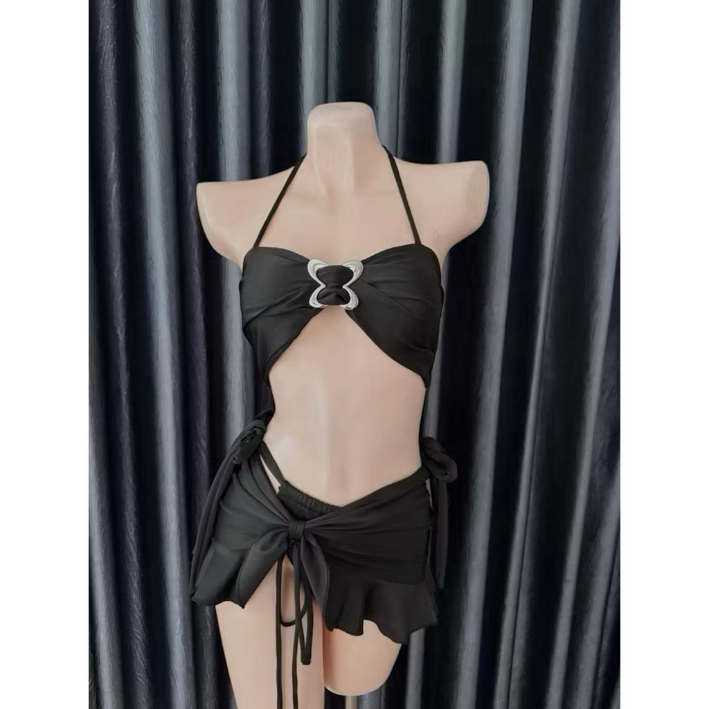 Bikini 2 Mảnh Cúp Mix Khoen Buớm Dễ Thương Quyến Rũ Đi Biển 2M101-B (Ảnh Thật, 4 Màu) | BigBuy360 - bigbuy360.vn