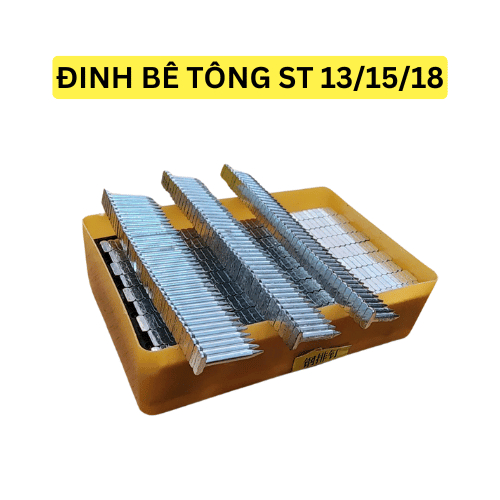 Đinh bê tông ST13 ST15 ST18 – Đinh thẳng dùng cho máy bắn đinh bê tông