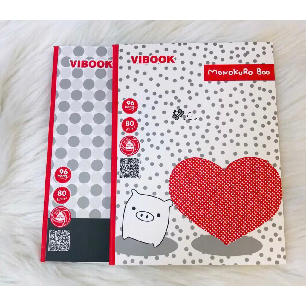 10 cuốn Tập học sinh VIBOOK Happy Monokuro Boo