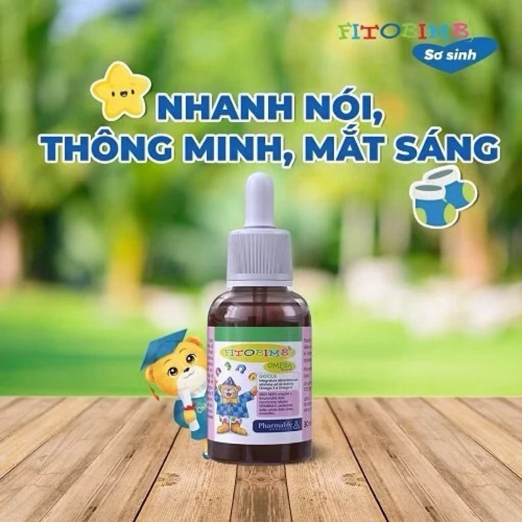 Fitobimbi omega junior NHANH NÓI, THÔNG MINH, MẮT SÁNG