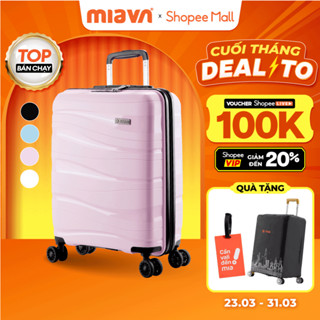 [⚡HOA HẬU] Vali Kéo MIAvn Pisani LANI - Size 20/24/28, Nhựa PP Dẻo Siêu Bền, Hạn Chế Bể Vỡ, Khoá TSA, Bảo Hành Trọn Đời