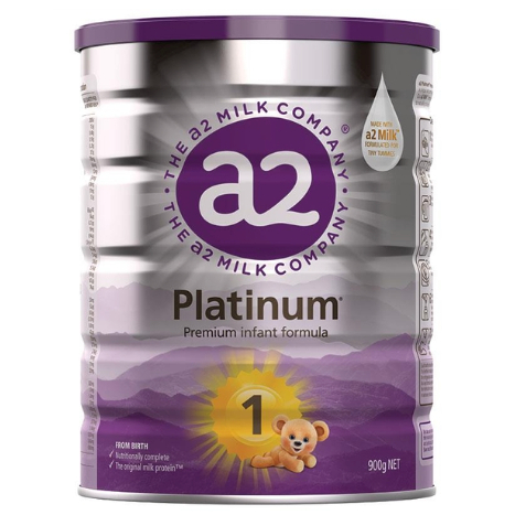 Sữa A2 Platinum Số 1 Lon 900gr Giành cho Bé dưới 6 tháng tuổi