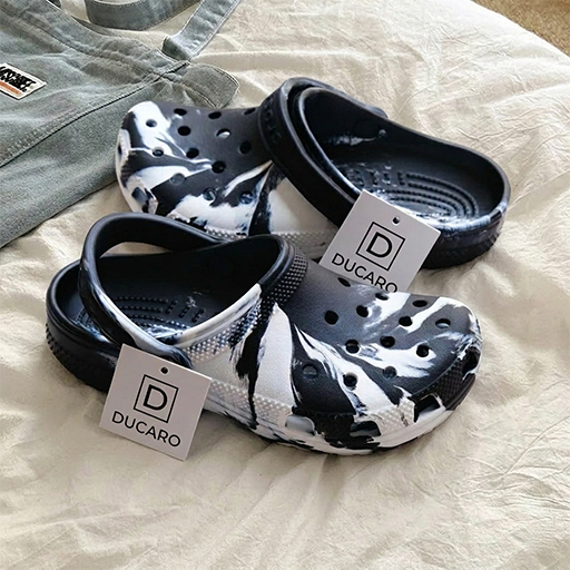 Dép Sục Nam Nữ Hoạ Tiết Loang Sơn Độc Đáo, Siêu Êm Chân, Siêu Bền, Đầy đủ size từ 36-43, Hợp mọi outfit