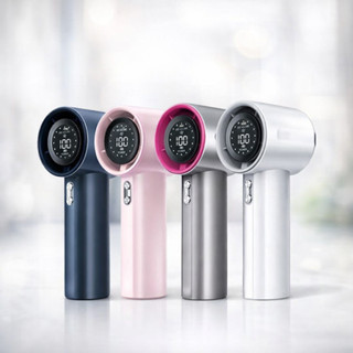 Quạt tích điện gió mạnh 100 cấp độ có màn hình kĩ thuật số Quạt cầm tay mini tuabin làm mát phù hợp ngoài trời thể thao