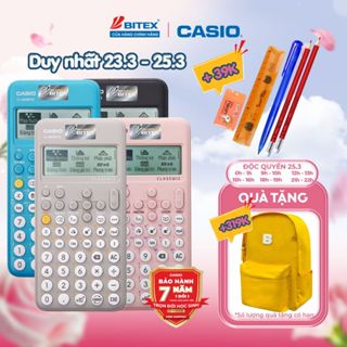 [Bitex] Máy tính học sinh Casio Fx-880BTG Chính hãng Bảo hành 7 năm Được mang vào phòng thi