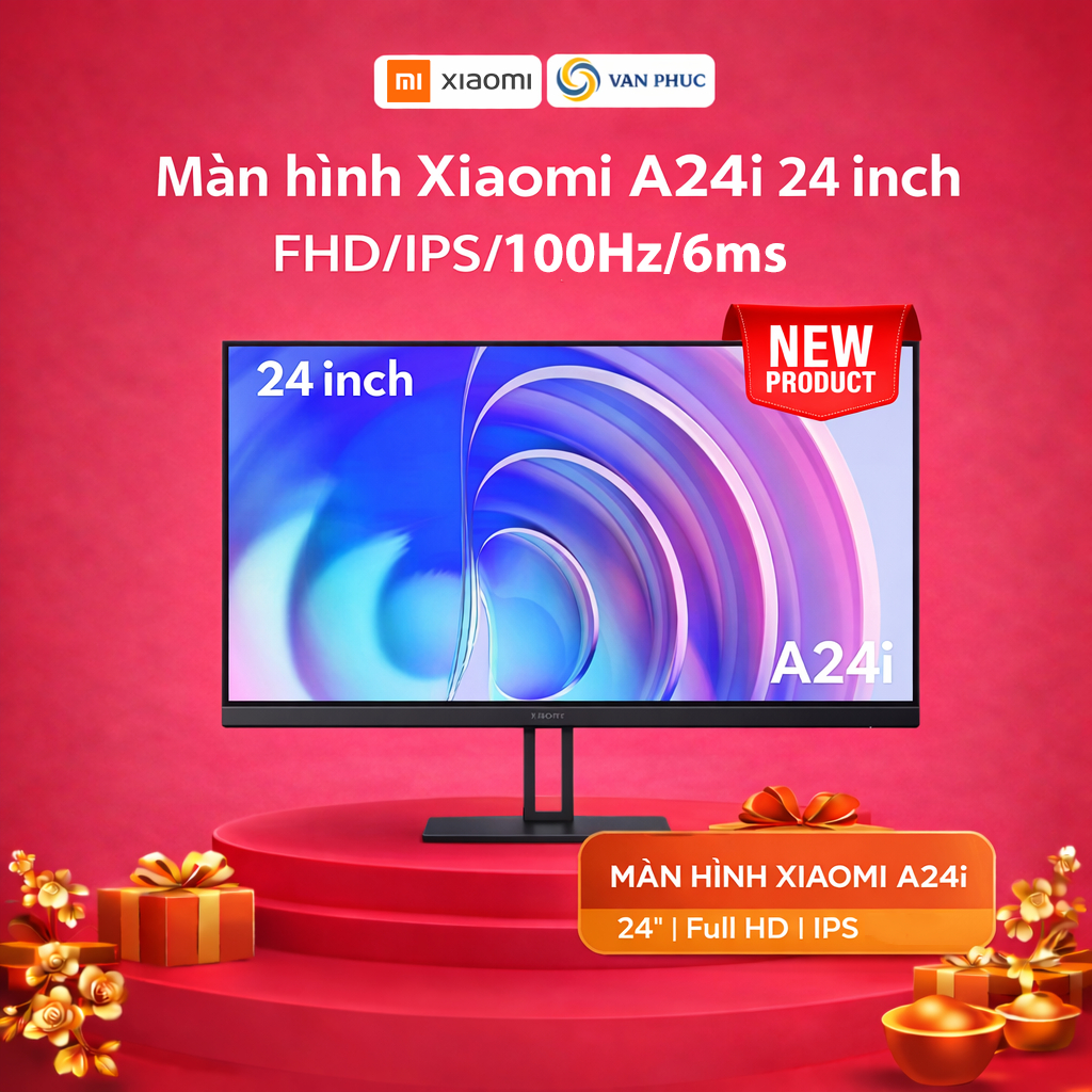 Màn hình máy tính Xiaomi A24i 24 inch FullHD 100Hz - Bảo hành chính hãng