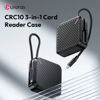 Đầu đọc thẻ tích hợp đựng thẻ Ulanzi CRC10 3in1 Card Reader Case | CFA+SD+TF | Cổng Type-C 3.2 Gen 2