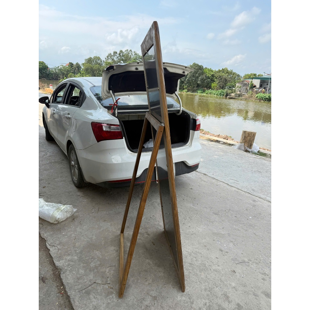 Chân Đỡ Gương Tự Đứng, Gỗ Tự Nhiên – Xưởng Mộc Maido