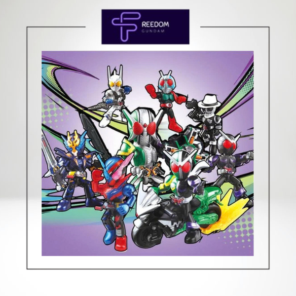 Mô hình lắp ráp Figures Blind Box Kamen Rider Star Edition Vol 2  chính hãng Blokees