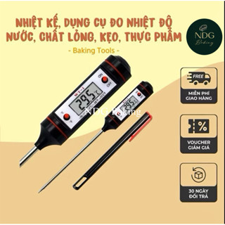 Nhiệt kế điện tử, Dụng cụ đo nhiệt độ chất lỏng, sữa, nước, kẹo, thực phẩm - Nhiệt kế pha sữa - Dụng cụ làm bánh