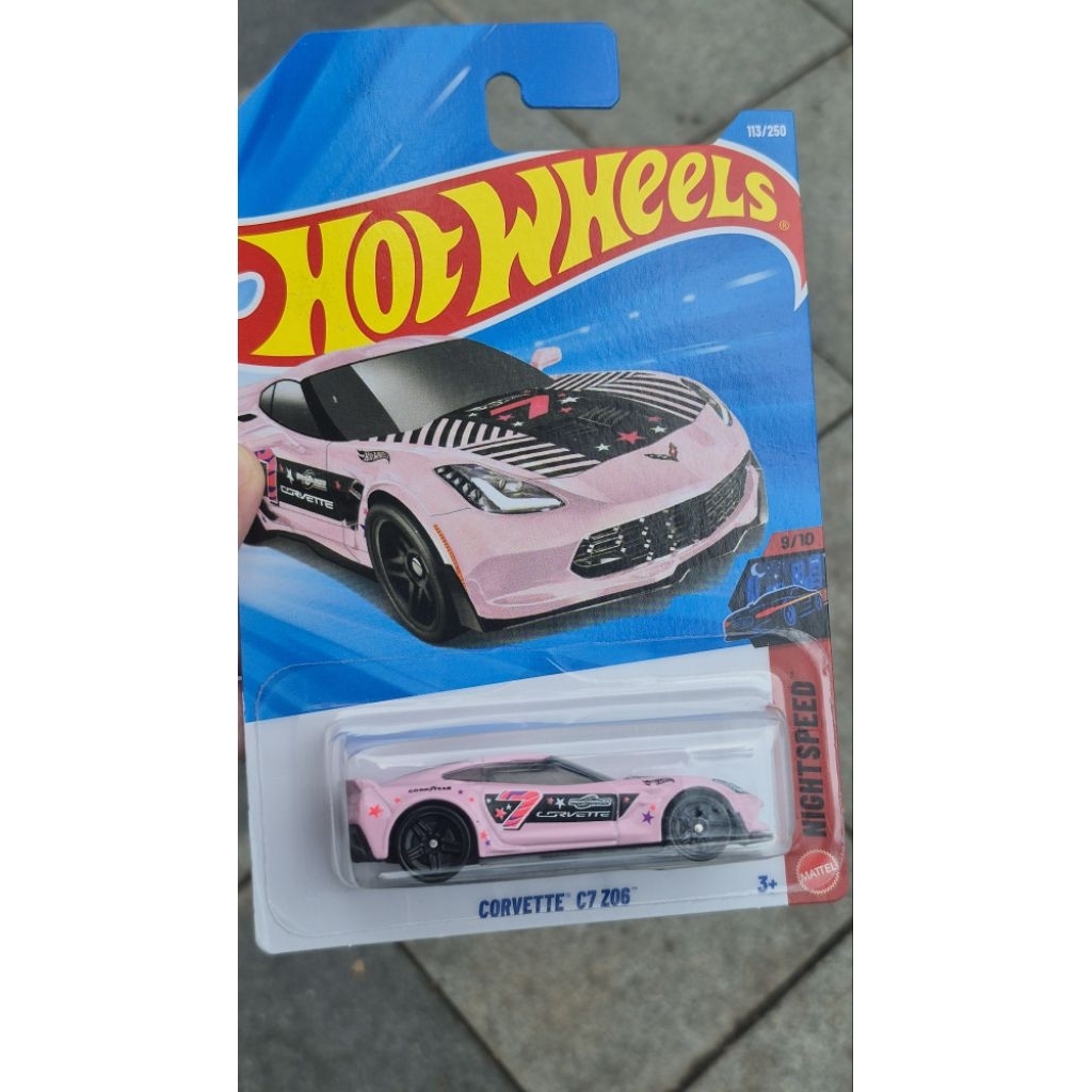 Mô hình xe đồ chơi Hotwheels Corvette C7 Z06