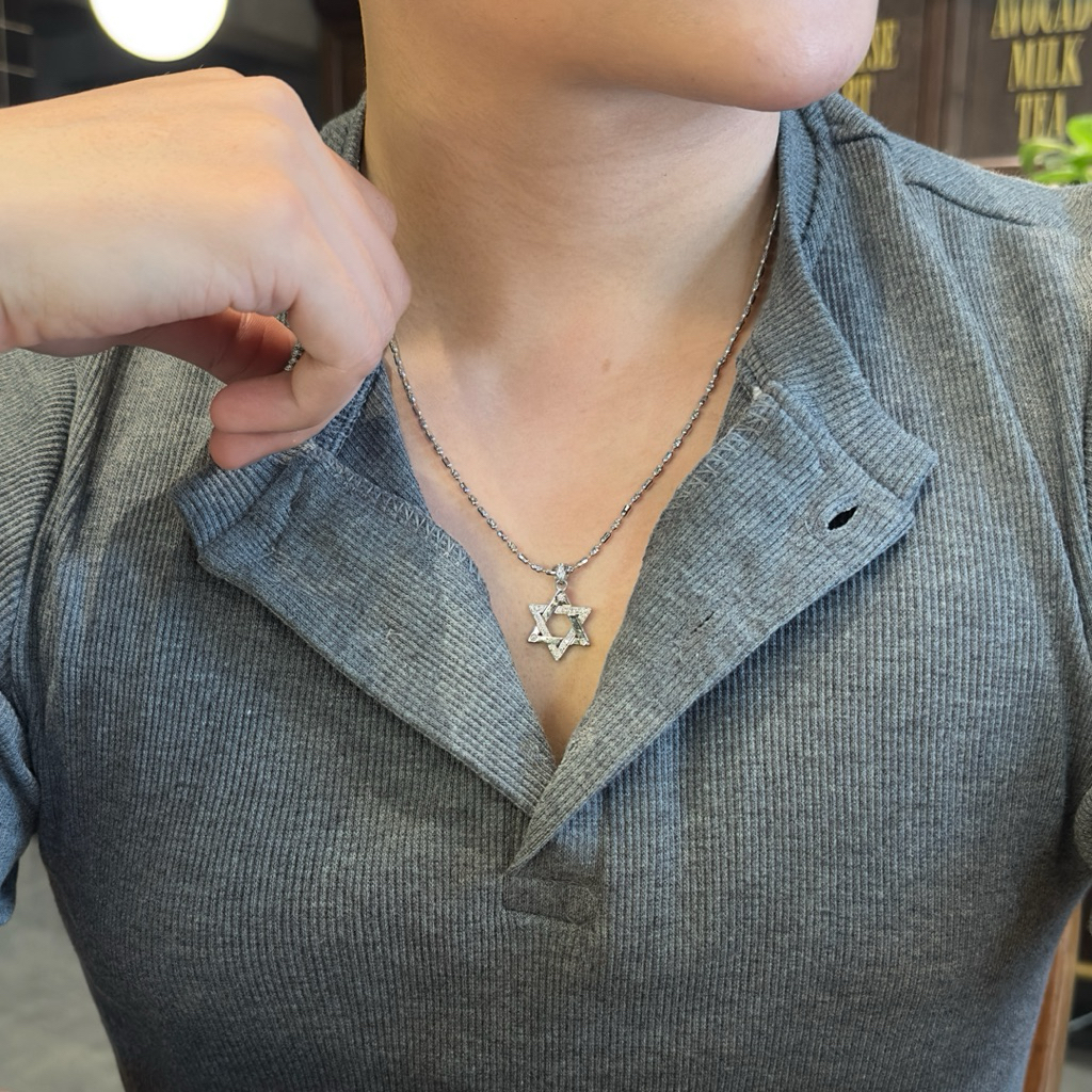Dây chuyền bạc mặt Ngôi sao Magic Star thiết kế Luxury by LUVIA
