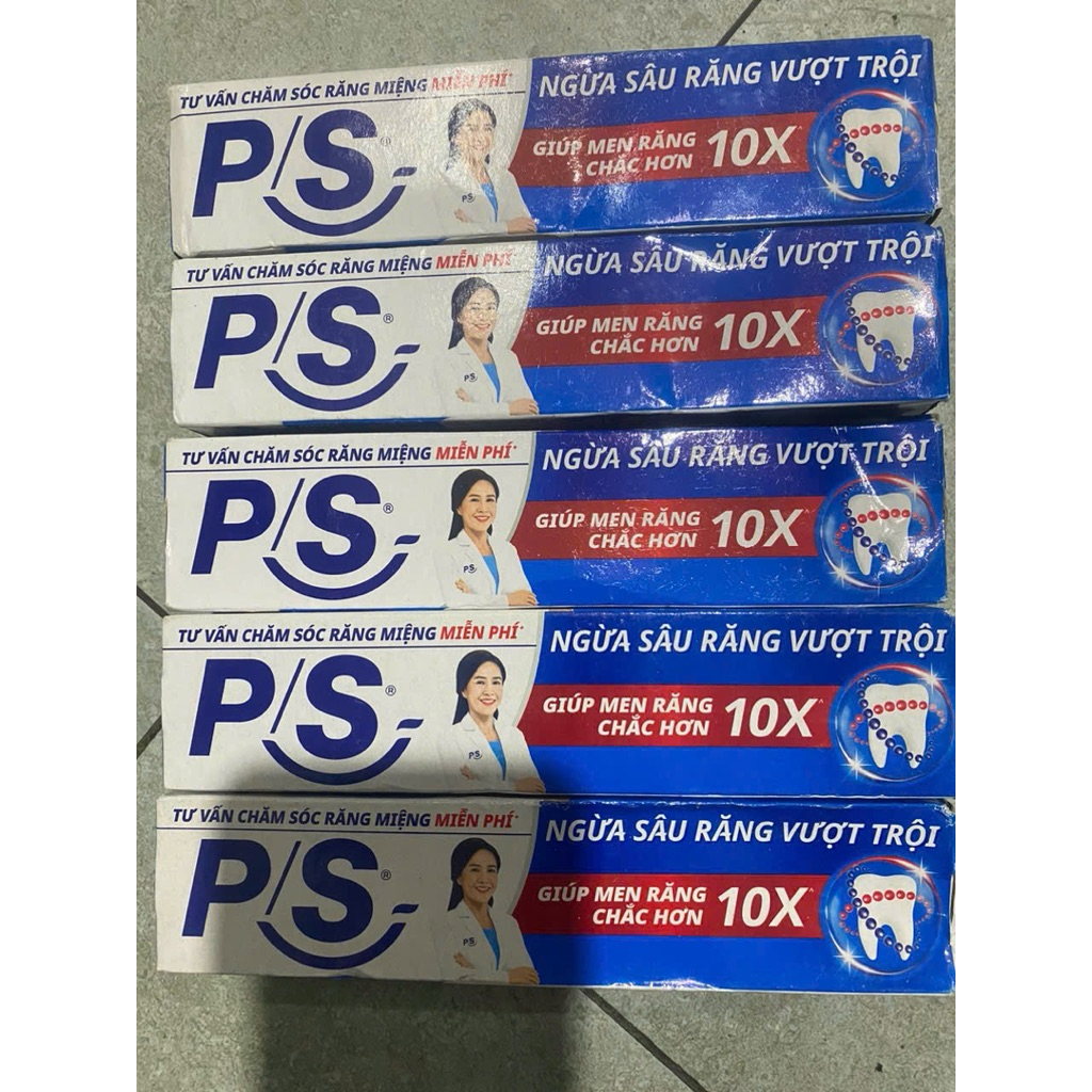 TUÝP 100G) kem đánh răng ps thơm mát/ trắng răng