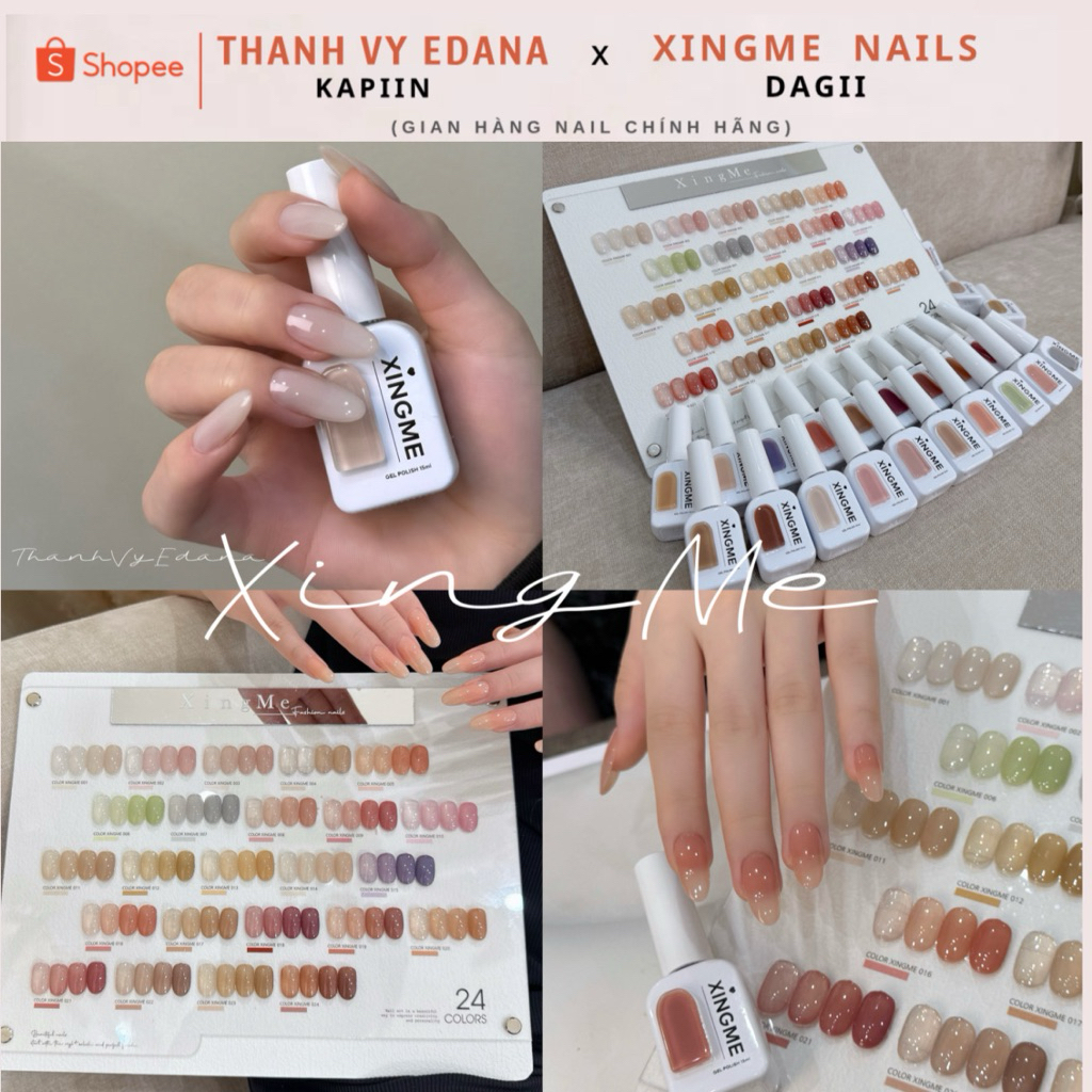 Sơn thạch đục 24m XINGME  TẶNG KÈM BẢNG MÀU