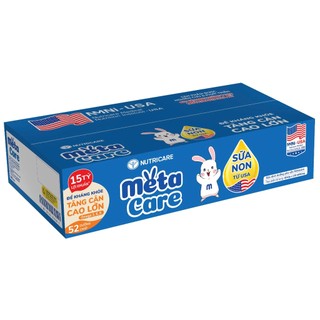 Thùng Sữa Bột Pha Sẵn Metacare Opti ,Eco 110ml/180ml