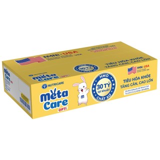 Thùng Sữa Bột Pha Sẵn Metacare Opti ,Eco 110ml/180ml