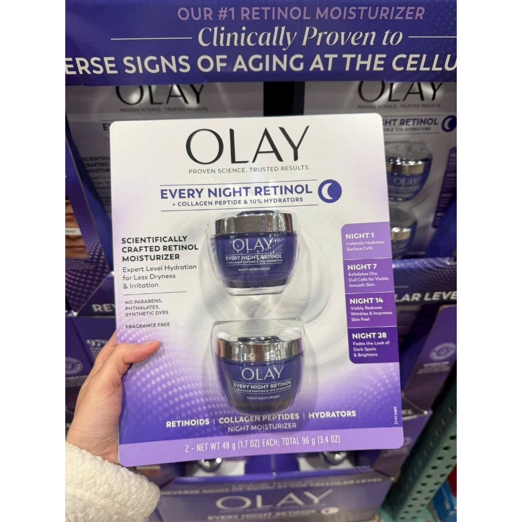 Kem dưỡng Olay Every Night Retinol (Oaly tím)💥💥