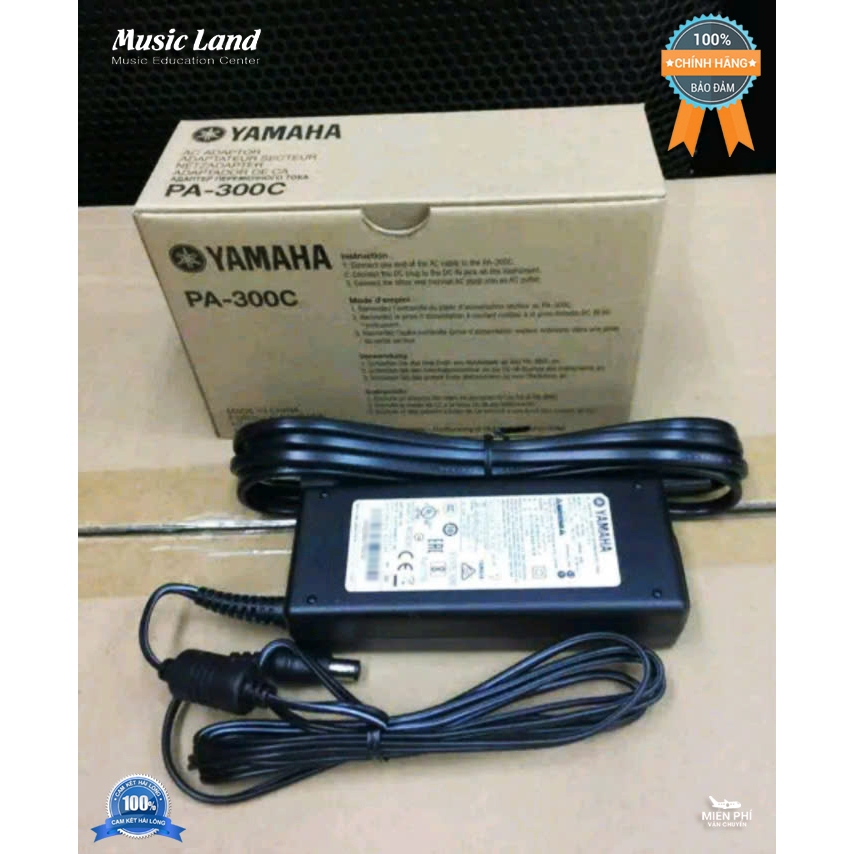 Nguồn Adapter Cho Đàn Piano, Organ Yamaha PA-300C 16v Chính Hãng