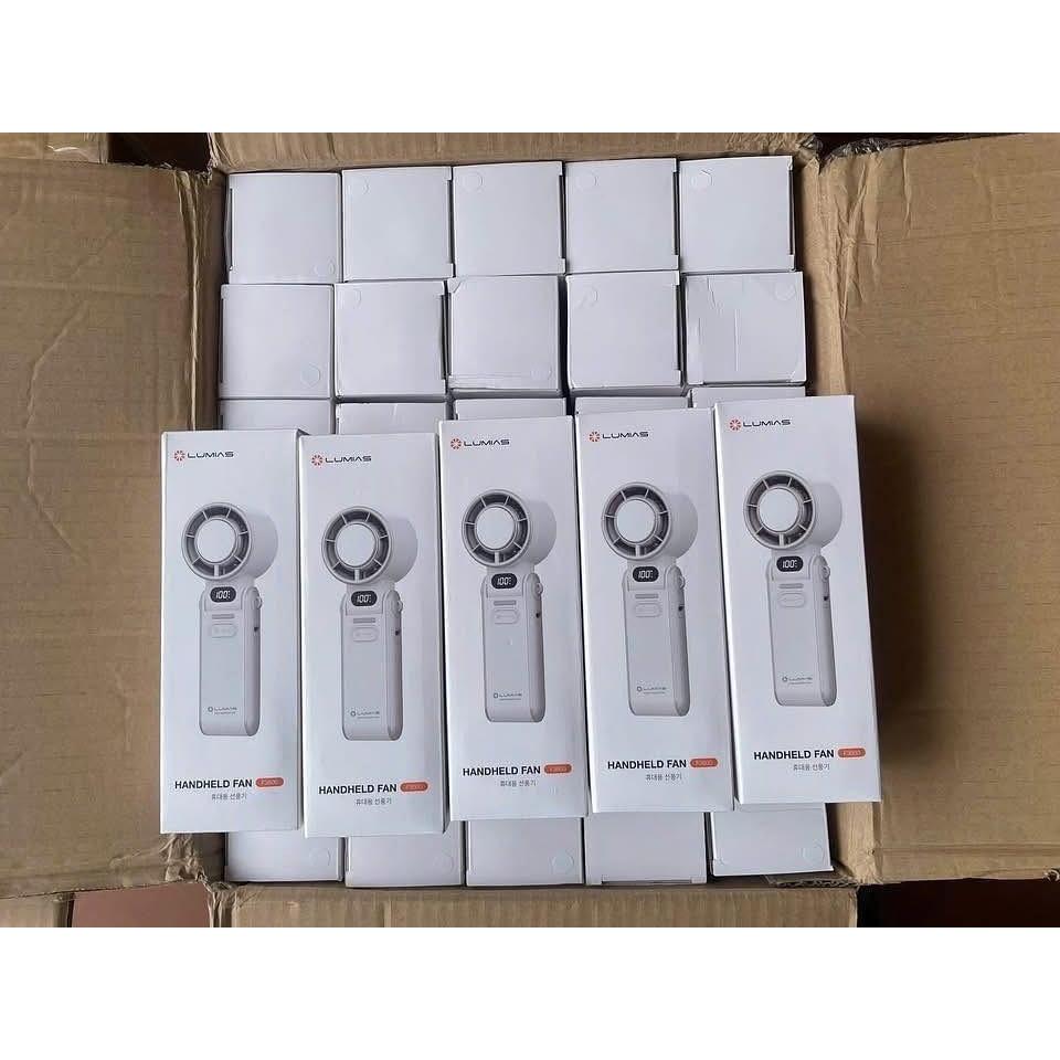 Quạt Cầm Tay Làm Lạnh Lumias F3600 3600mAh, 100 Cấp Gió, Siêu Mát,BH12 Tháng, Shopgiadung_123