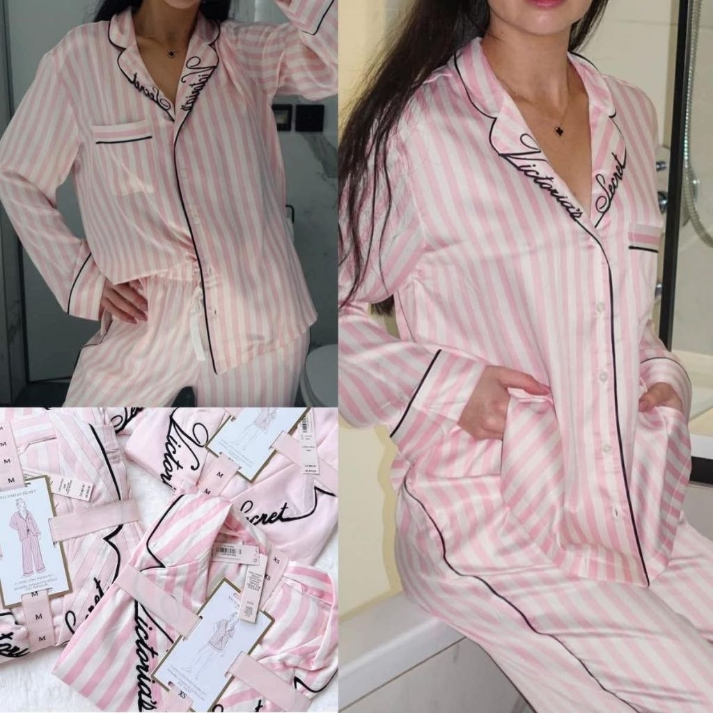 Bộ Victoria's Secret pijama, hot trend, auth chính hãng