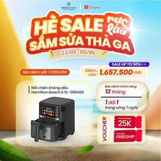 Nồi Chiên Không Dầu Hamilton Beach SmartCook 6.5L 1600W Cảm Ứng 10 Chương Trình – 000420