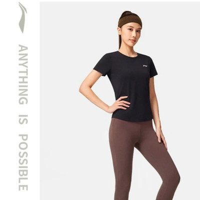 Áo T-shirt Thể Thao Nữ Li-Ning Tập luyện/Training ATSW172-1V