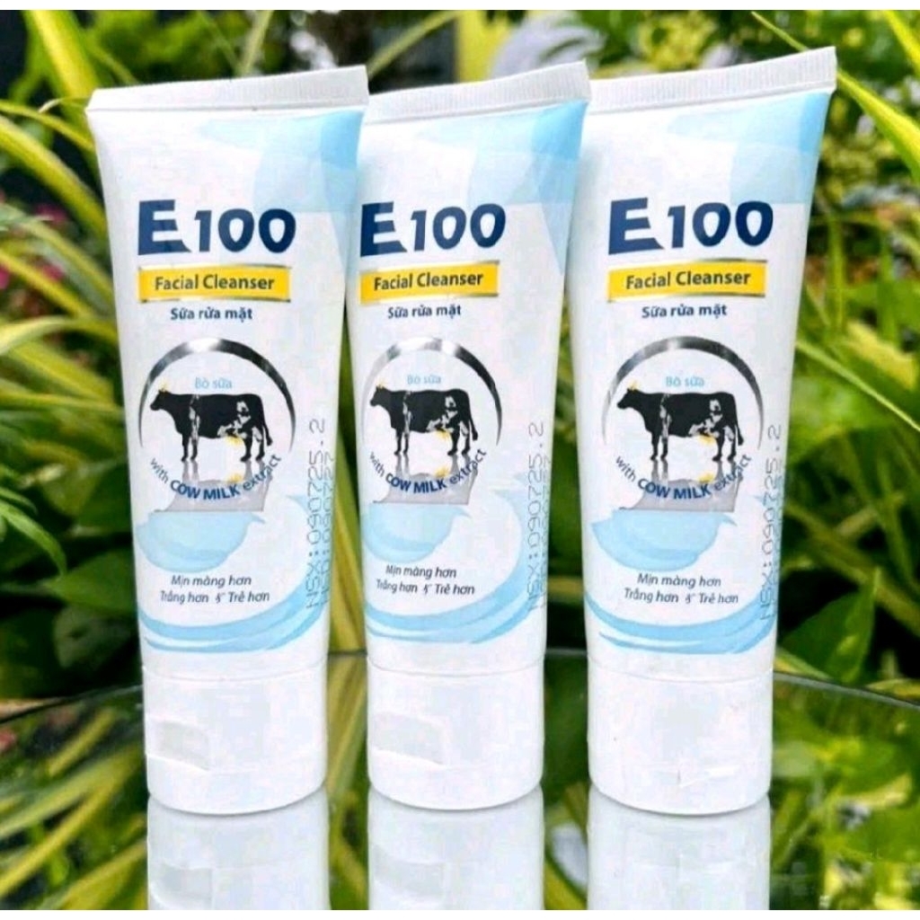 Sữa rửa mặt E100 - Dưỡng ẩm và làm sạch da