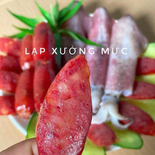 129K Bịch 500g lạp xưởng mực khô