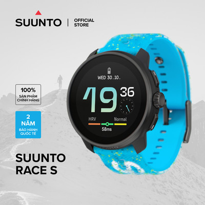 Đồng Hồ Thể Thao Suunto Race S 45mm - Màn Amoled, Đa Chức Năng, Tối Ưu Luyện Tập - Bảo Hành 2 Năm