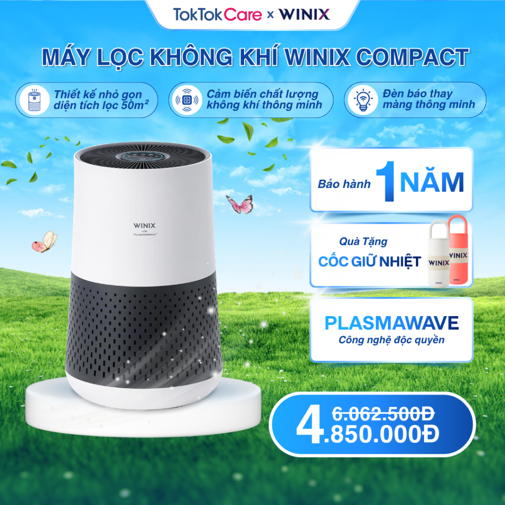 Winix Compact AAPU500-JLE - Máy Lọc Không Khí Cao Cấp
